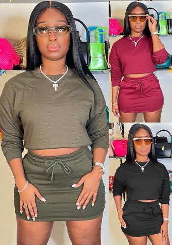 Cozy Chic Skirt Set